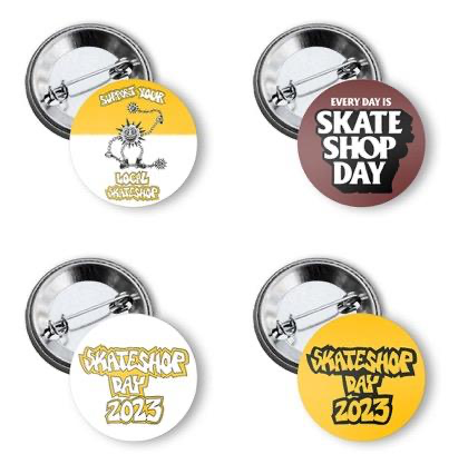 Board of Missoula - Skate Shop Day Pins