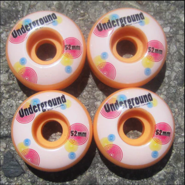 Underground Wheels - Circles Orange 52mm 101A