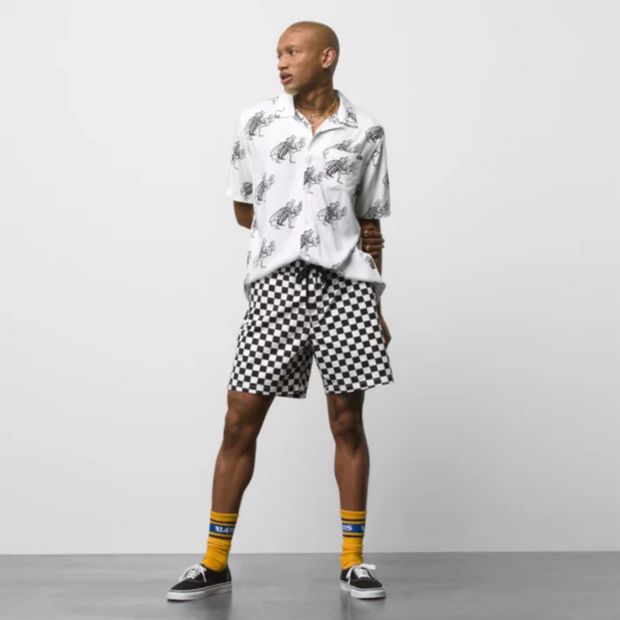 Vans Shorts Range Relaxed Elastic 18 Checkerboard