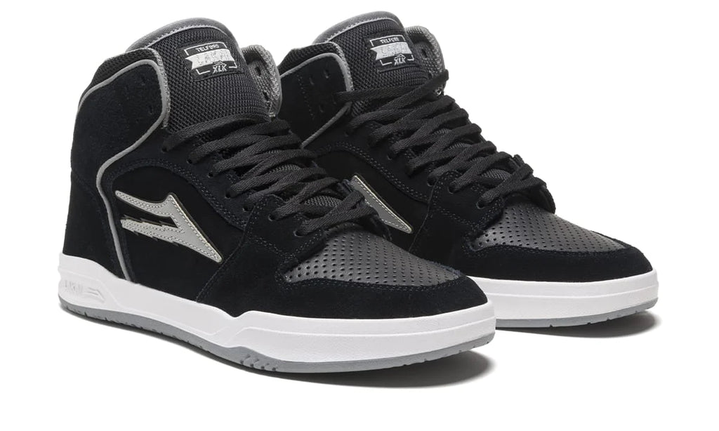 Lakai Telford Low Public Enemy MS4240262B00 Mens Black Skate