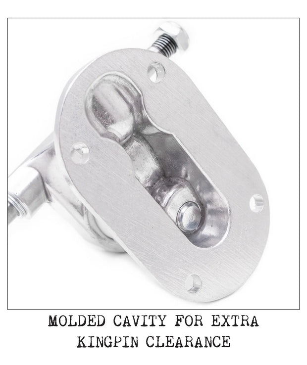 The Heated Wheel - Polarizer Trucks - Polished The Heated Wheel - Polarizer Trucks - Polished