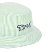 Tired - Tilde Seersucker Bucket Hat - Mint