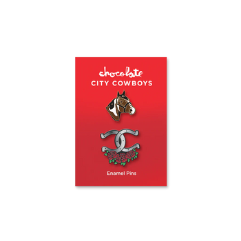 Chocolate - City Cowboys Pin Set