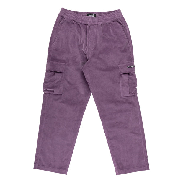 Welcome - Chamber Corduroy Cargo Pant - Berry