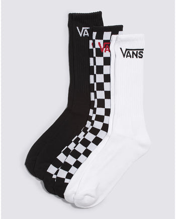 Vans - Classic Crew 3 Pack Socks