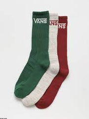 Vans - Classic Crew 3 Pack Socks