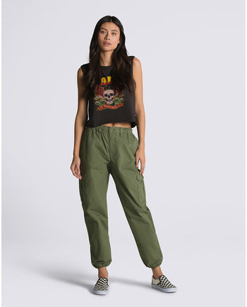 Vans - Jodie Twill Cargo Pant -Four Leaf Clover