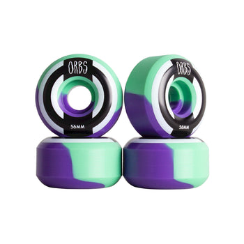 Welcome - Orbs Apparitions 99A Skateboard Wheels - Split Colors - Board Of Missoula