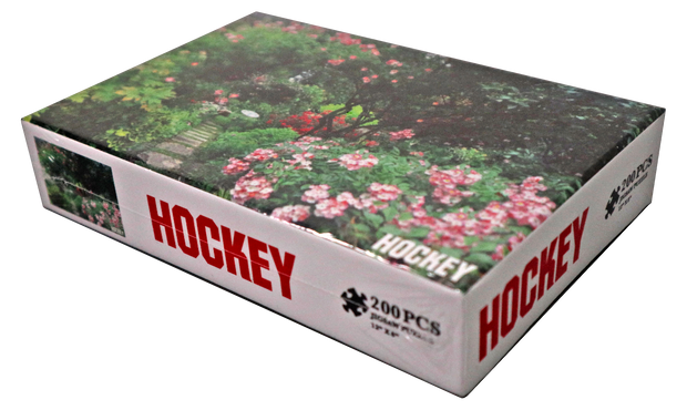 Hockey French Garden Puzzle - Board Of Missoula
