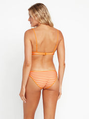 Volcom - Stripe or Wrong V-Neck Bikini Top - Honey Gold