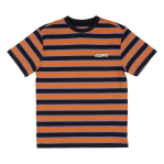 Welcome Cooper Stripe S/S Knit Umber