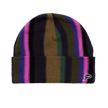 Frog - Vertical Stripe Beanie